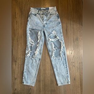 NWT PacSun Ultra High Rise Slim Jeans Size 25